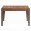 Ensemble de salle à manger moderne 5 pièces avec table de salle à manger extensible et chaises en noyer