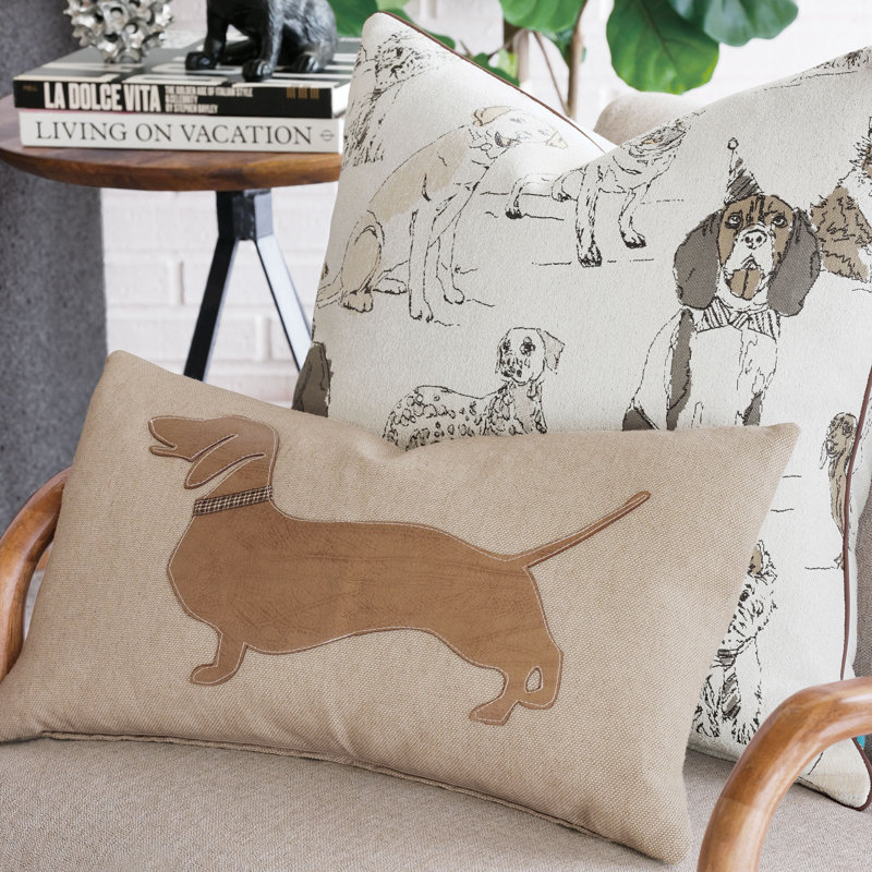 Pets Square Pillow Cover & Insert, 22"H x 22"W