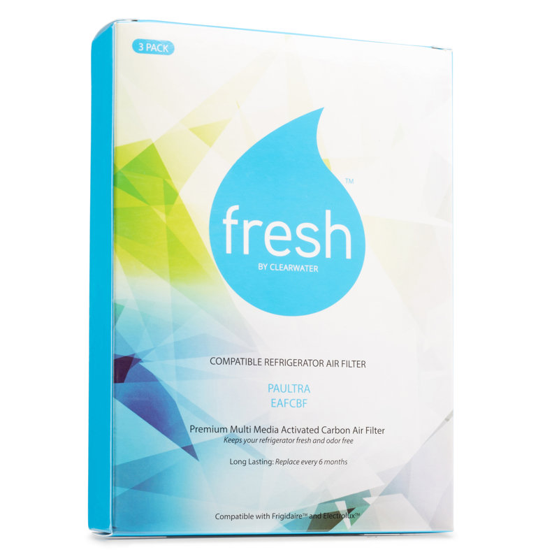 Fresh Paultra Replacement Refrigerator Air Filter Compatible with Frigidaire Pure Air Ultra