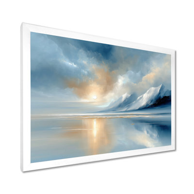 Yellow Minimalisme, Norvège, coucher de soleil, paysages, impressions sur toile, paysage jaune