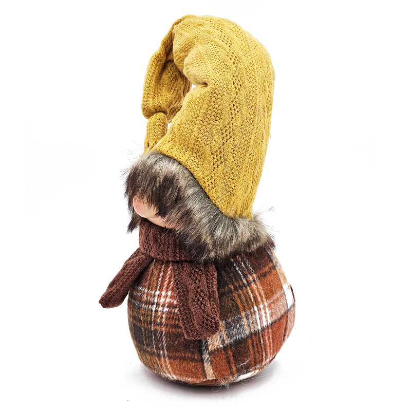 2 pièces de décorations de gnomes, décorations d'automne pour la table de l'Action de grâce