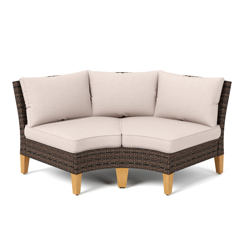 Chaise de jardin avec coussins Herbet