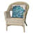 Floral Outdoor Reversible Throw Pillow-25588620