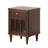 23"H Traditional Solid Wood Nightstand with Fluted Glass Door, Drawer-Left-102430244-102430247
