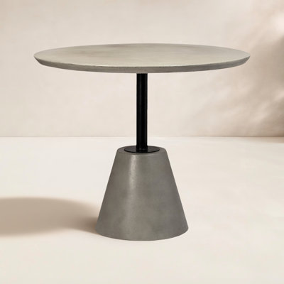 Allengrove 35'' Concrete Outdoor Bistro Table