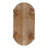 Derksen Decorative Beaded Oval Tray with Ball Feet for Coffee Table Decor - Stylish Home Decor Accent for Kitchen, Jewelry, and Trinket Tray, Brown-401478863