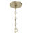 Kialey 4 - Light Ambry Gold Bowl Pendant
