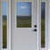 Handleset with 3 Deadbolt and Door Lever Rosette