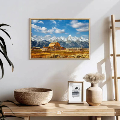 Teton Range Moulton Barn