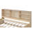 Twin Size Bed Frame With Side Bookshelves, Two Drawers, And Built-In USB Port-644736728