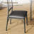 5-Piece Rustic Kitchen Table Set for 4, Compact Dining Table with Upholstered Chairs for Small Apartments & Studios-443847596-443847598-443847584