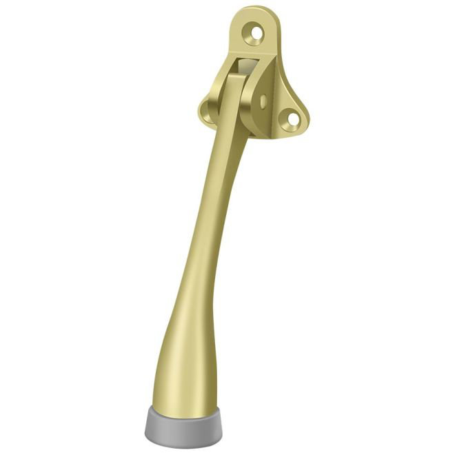Deltana DHK5U3 5" Kickdown Holder; Bright Brass Finish, Polished Brass