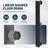 28 In. Shower Drain With 2-In-1 Tile Insert Panel With Square Pattern Drain Cover-115114651