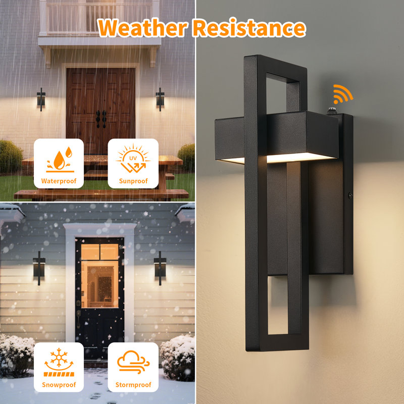 Modern LED Outdoor Wall Sconce Unique LED Wall Lighting