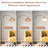 Arc Floor Lamps for Living Room with 3 Color Temperatures, Standing Lamp with Remote & Dimmable LED Bulb, Rattan Boho Floor Lamp, Farmhouse Tall Lamp for Bedroom, Over Couch Arched Reading Light-1169205238