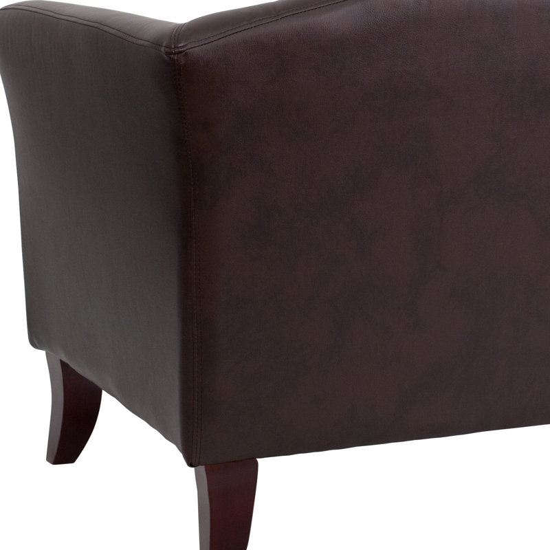 Chaise en avec pieds en bois de cerisier HERCULES Imperial Series, Brun
