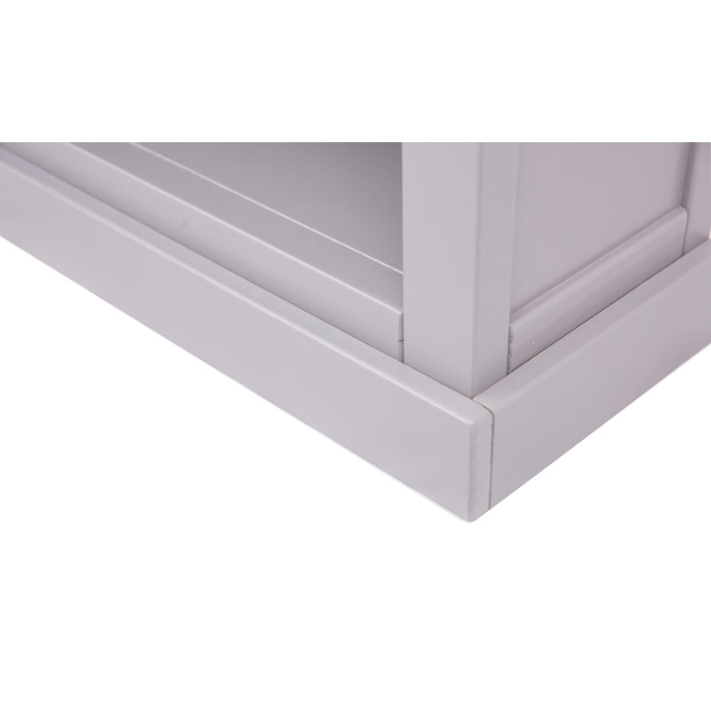 Mickle 120cm H Standard Bookcase, 120cm H x 89cm W x 25cm D