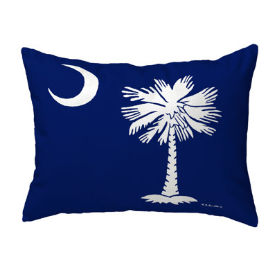 Palmetto Moon Indoor/Outdoor Lumbar Pillow