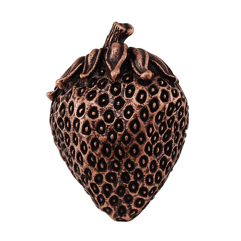 Fiori Novelty Knob, Antique Copper