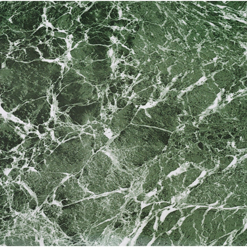 Nexus Forest Marble 12" x 12" 1.2mm Vinyl Tile, Green