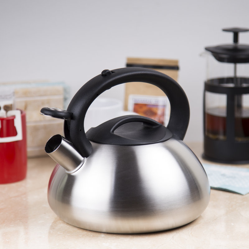 Creative Home 3 pte Bouilloire pour cuisinière en acier inoxydable, Acier inoxydable