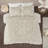 Tufted Medallion Comforter Set Taupe-113361552