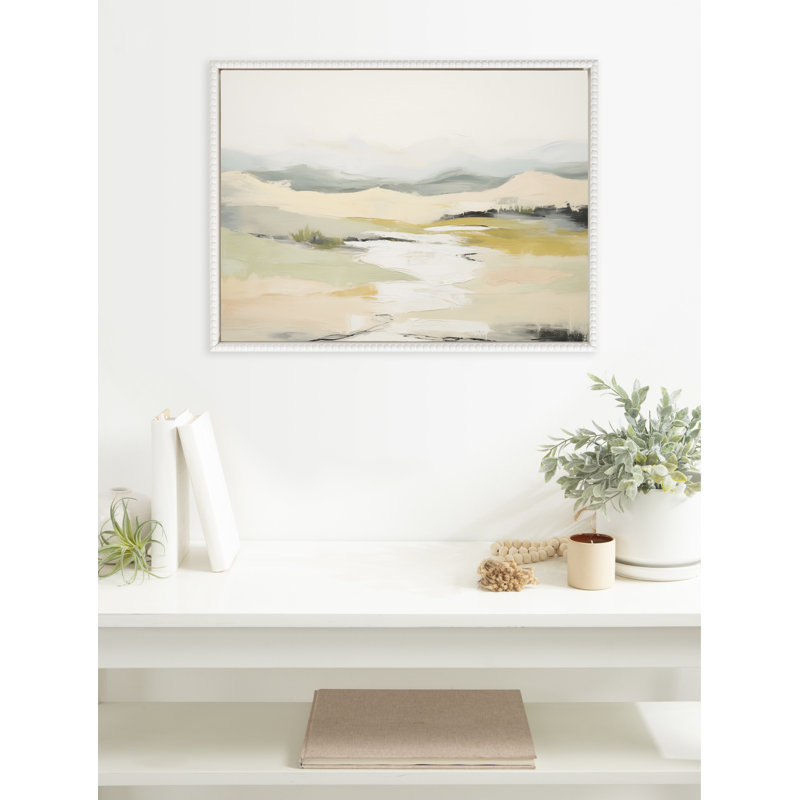 «Tranquil Landscape I» par Amy Lighthall, reproduction d'art sur toile encadrée, H 18 po x l 24 po