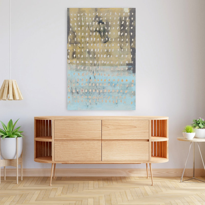 Art contemporain, art contemporain abstrait, H 48 po x l 32 po