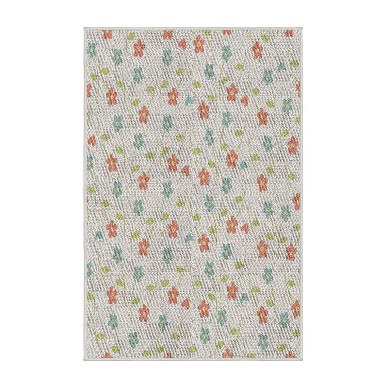 Tapis crème Fearne, Rectangle 5 pi x 7 pi