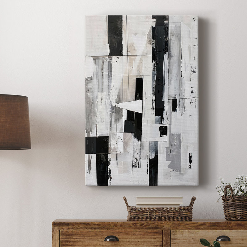 ABSTRACT Series XXV III - Gallery Cavas sur mesure, H 27 po x l 18 po