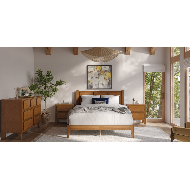 Ariana Solid Wood 3 Piece Bedroom Set