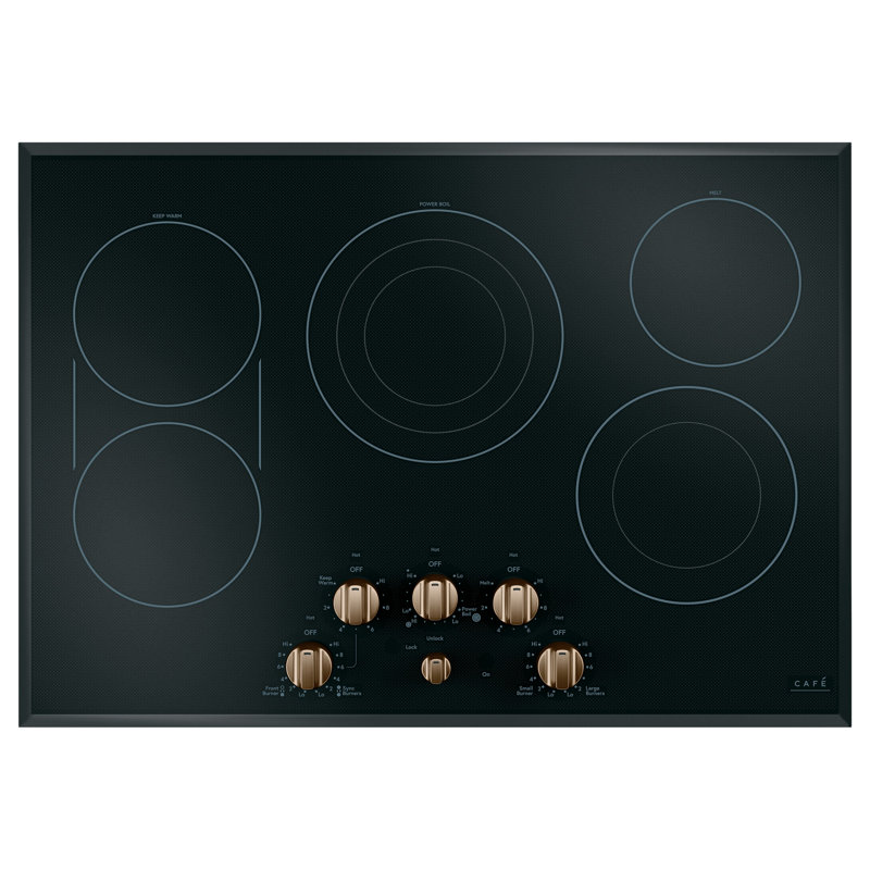 Cooktop Knob, Brushed Bronze