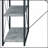 All Purpose Gray Finish Writing Desk
