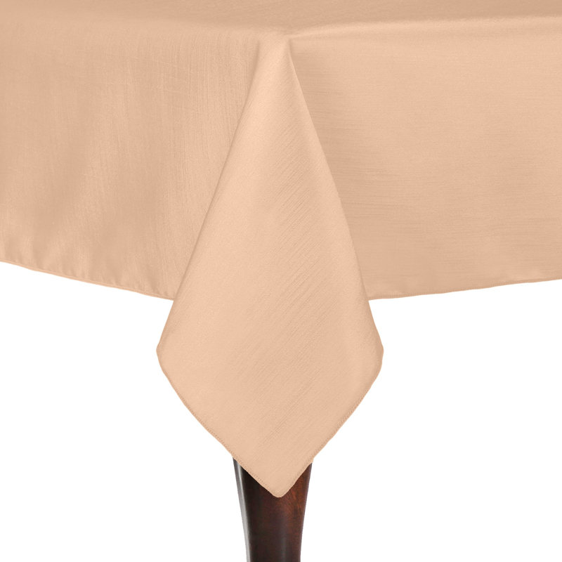 Malcom Tablecloth, Ice Peach, 1, 72" x 72"