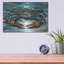 «Blue Palette Crab II» par Carolee Vitaletti, art mural en métal-1494407450