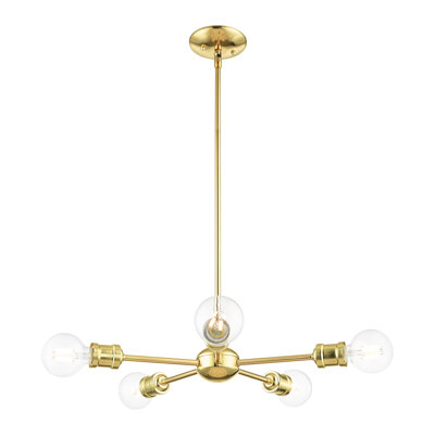 Lustre sphérique Spoutnik à 5 lumières