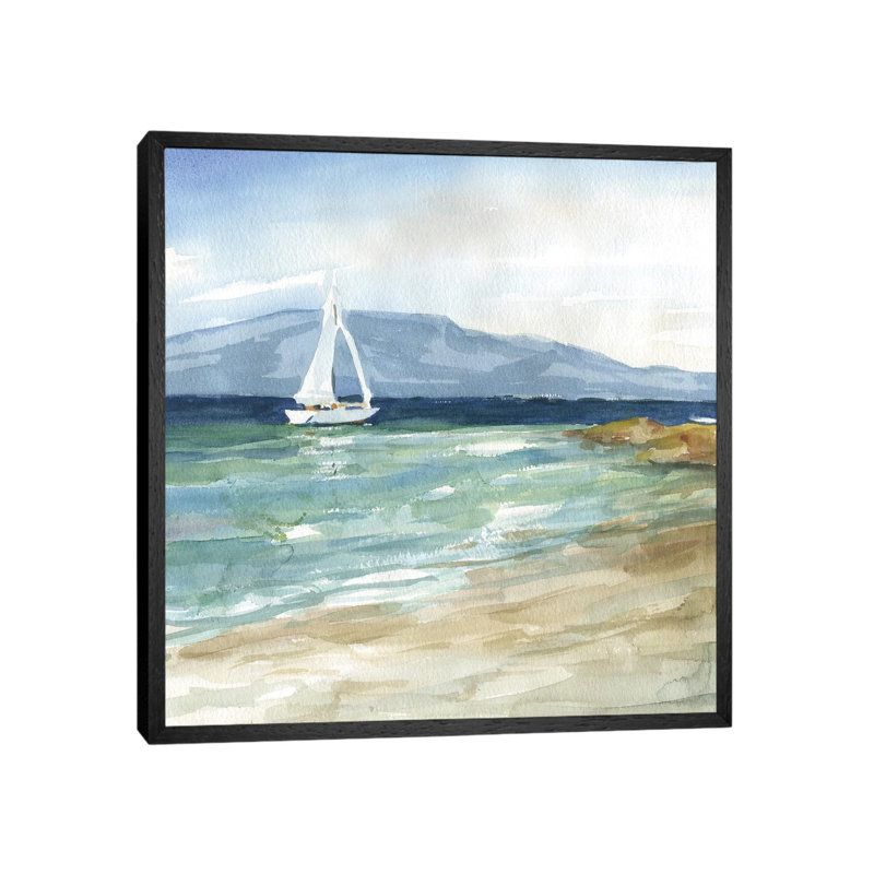 Come Sail Away by Carol Robinson - Print on Canvas, Black Framed, 66.04 cm H x 66.04 cm W