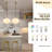 Mid Century Pendant Lamp Gold Nordic