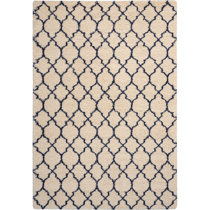 Youn Moroccan Indoor Rug, Rectangle 6'7" x 9'6"