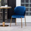 Chaise de salle à manger en velours-638398828