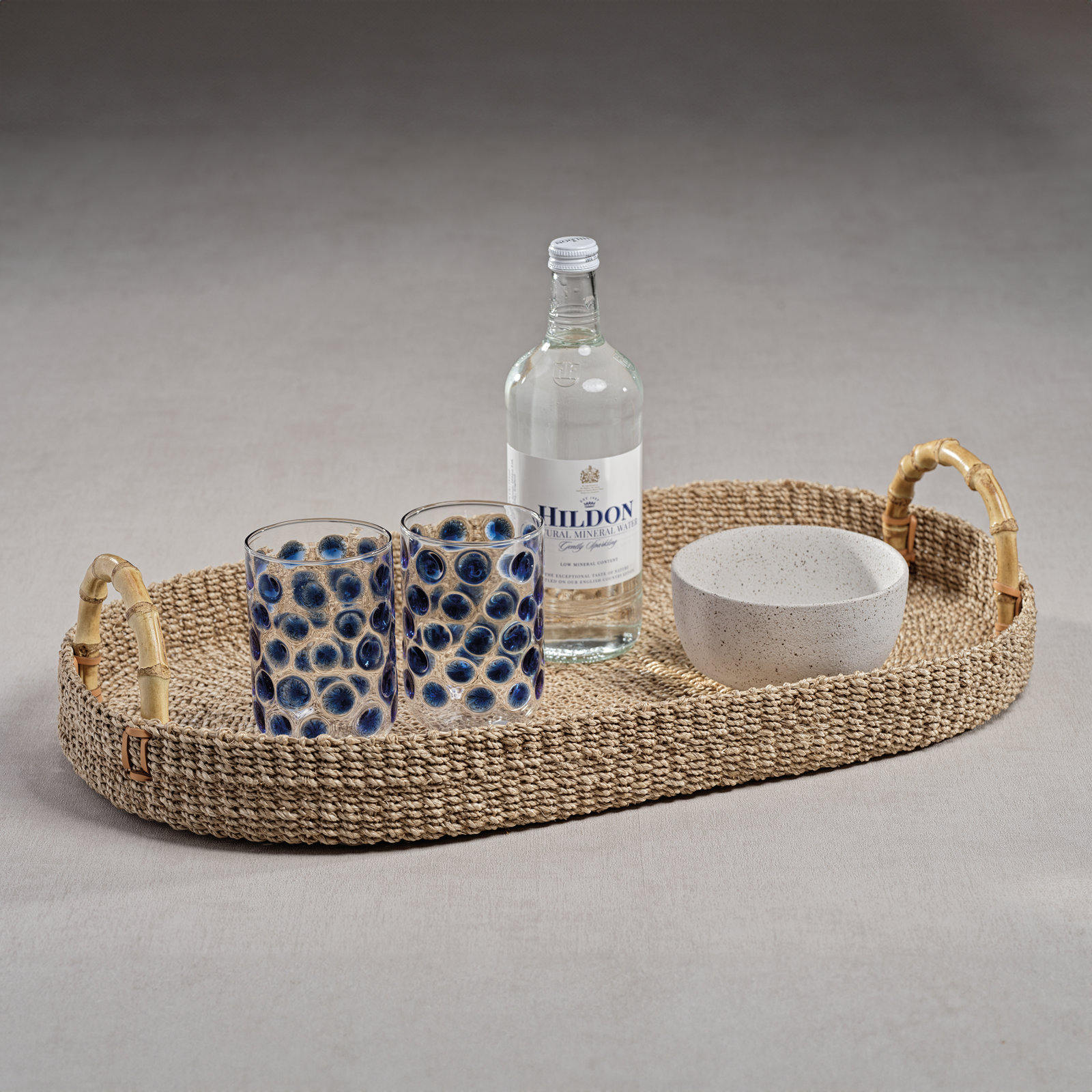 Teyen Tray, 2.5" H x 13" W x 22" D