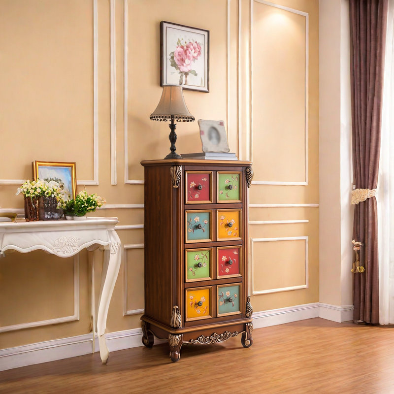 American Country Style Accent Chest