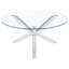 Ensemble de table basse et de table de bout 2 pièces Alexa Chrome