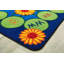 Tapis bleu / rouge ABC-1611211