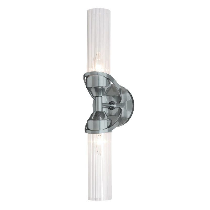 Bow 2 - Light Dimmable Vanity Light, Vintage Platinum
