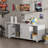 2-Door Storage Bench with Open Cubbies