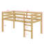 Lit mezzanine simple surélevé avec échelle-2028300183