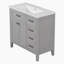 Meuble-lavabo sur pied simple 35,98 po Munazzah-1205366477