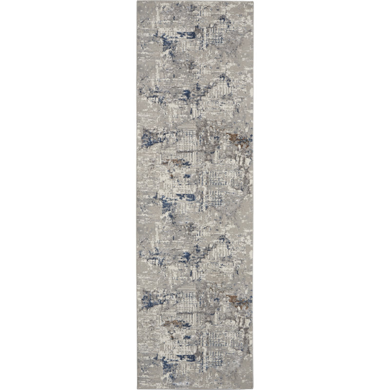 Royal Terrace Abstract Area Rug, Runner 66 x 229cm