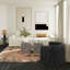 Chaise pivotante en cuir Shag Me-1149824186